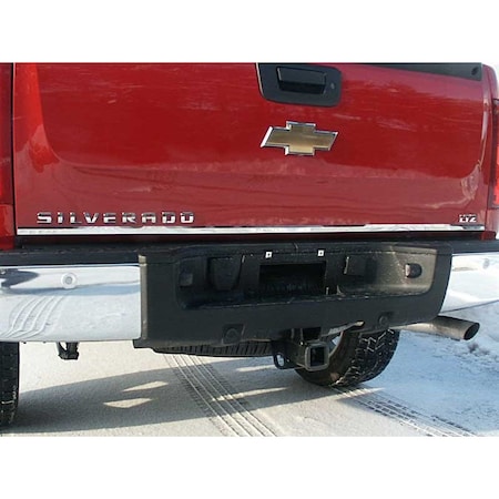 Qaa Stainless Steel Tailgate Exterior Trim 1Pc Fits 2007-2013 Chevy Silverado RT47181